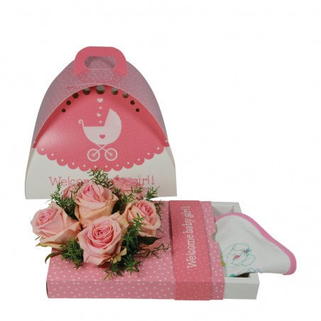 Floxi OASIS® boite cadeau baptême fille