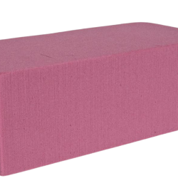 Cube 10 cm sans base OASIS® RAINBOW® FOAM fuchsia