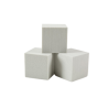 Cube 10 cm sans base OASIS® RAINBOW® FOAM argent