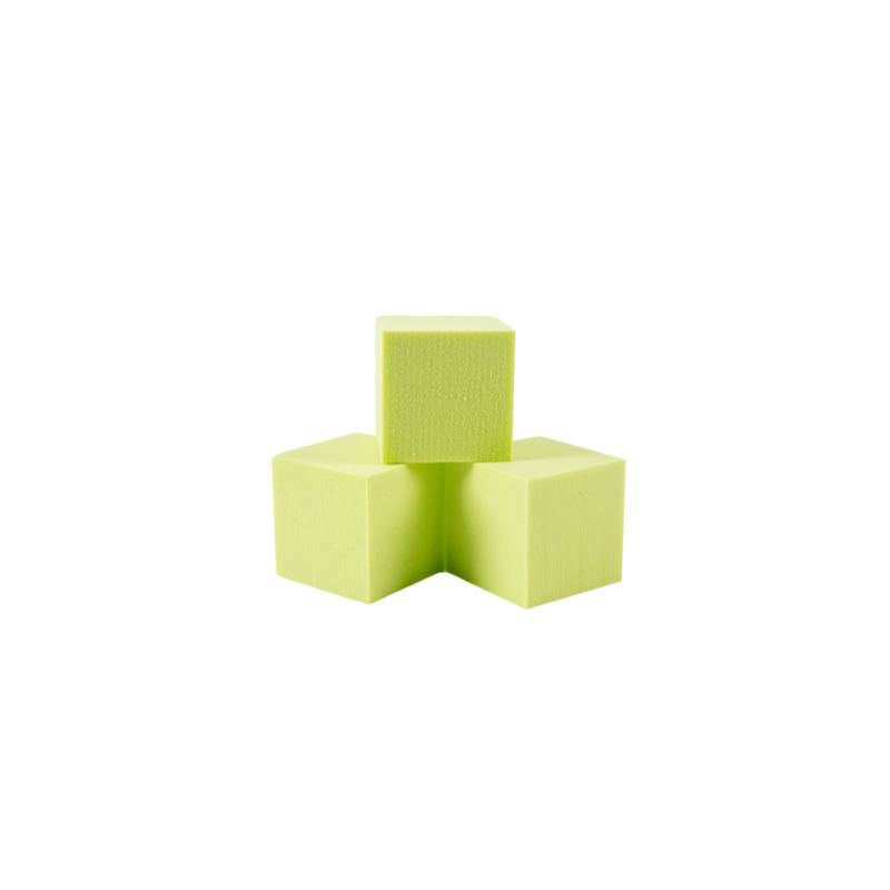 Cube 10 cm sans base OASIS® RAINBOW® FOAM vert anis