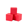 Cube 10 cm sans base OASIS® RAINBOW® FOAM rouge