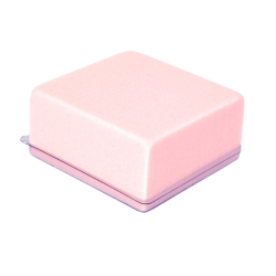 Demi-cube avec base plastique OASIS® RAINBOW® FOAM rose dragée