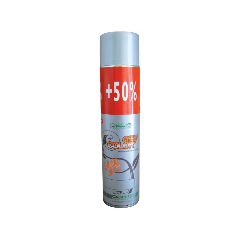 Easy Colour OASIS® Spray métallisé Argent