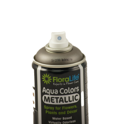 Aqua Color METALLIC Spray FloraLife® anthracite