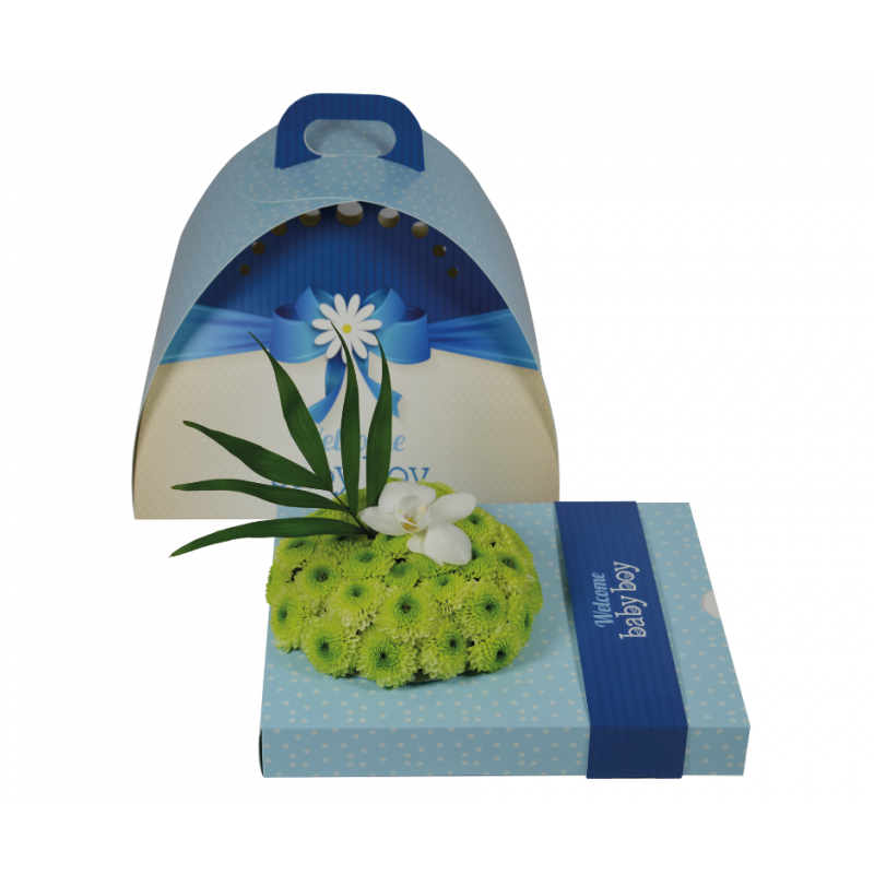 Floxi OASIS® boite cadeau baptême garçon