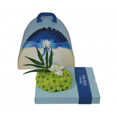 Floxi OASIS® boite cadeau baptême garçon