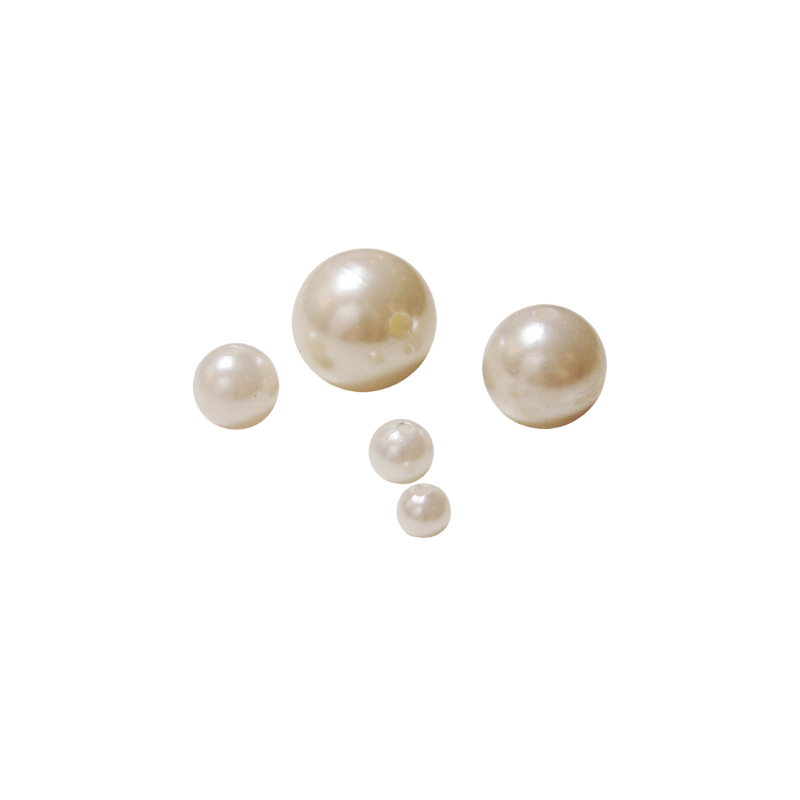 Perles ø 14 mm OASIS® crème